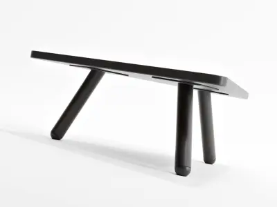 Triangular Couch Table - Koenig Neurath Free 3D model