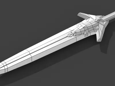 Medieval Swords Pack 1 Low-poly 3D model