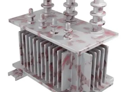 Rusty Transformer 3D model