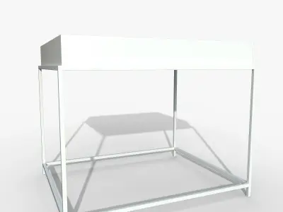 IKEA table Free low-poly 3D model