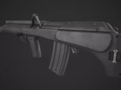 M82 Valmet Bullpup Low-poly 3D model