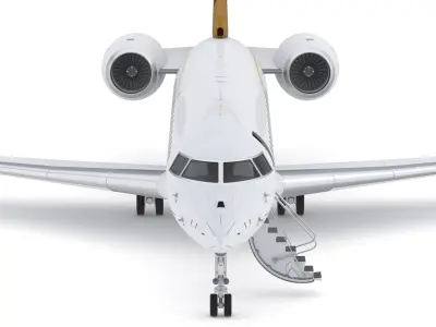 Bombardier Global 6000 3D model buy