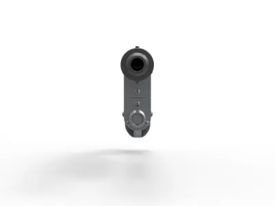 Blaster pistol NN-14 from the movie Star Wars The Force Awakens 3D model