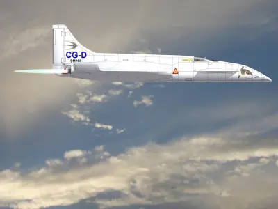 Swift Interplanetary Plane 3D model