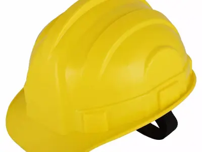 Saftey Helmet Free 3D model