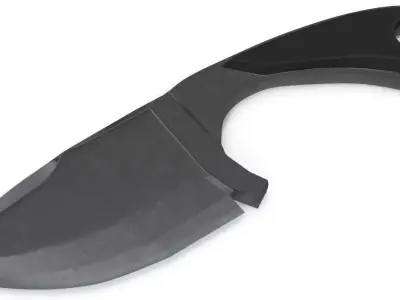 Knife samurai 3D model