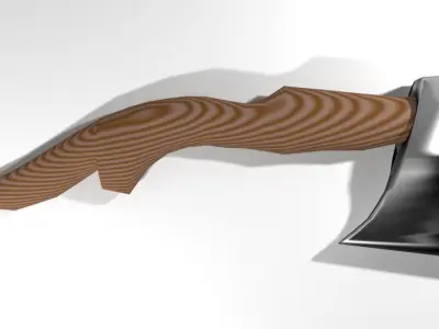 Battle Axe - Malay Kapak Kecil 3D model