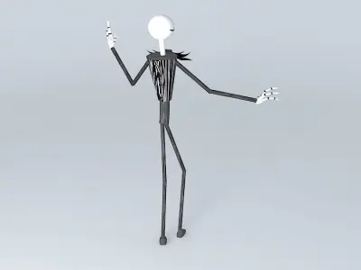 The Nightmare Before Christmas - Jack Skellington Free 3D model