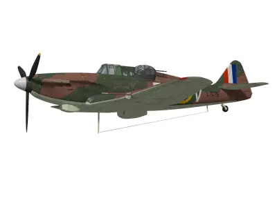 Boulton Paul Defiant Mk1 3D model