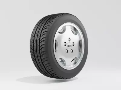 Audi 100 C4 Sedan 1991 Wheel 3D model