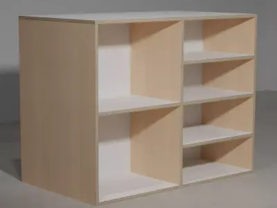 Baltic Birch Kitchen Counter by Path Design Free 3D model