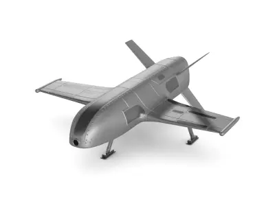 Military USV 3D model