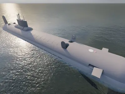 submarine- class Submarine 3D model
