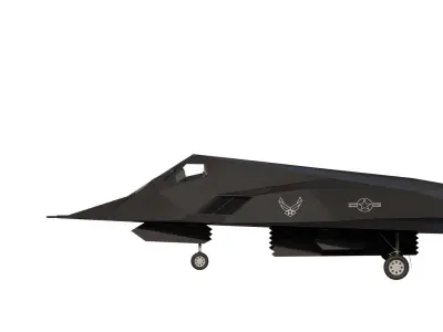 Lockheed F 117 Nighthawk 3D model