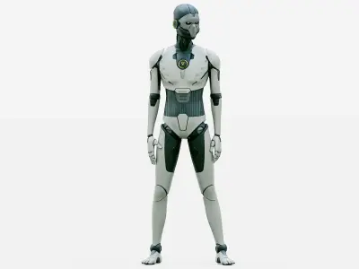 i-HOMO 04  Rigged for Unreal Engine - Unity - MIXAMO 3D model