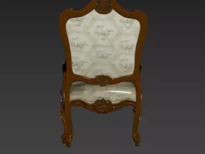 135- Chinese Style Scene - Free 3D Model of Chair 5 Free 3D model