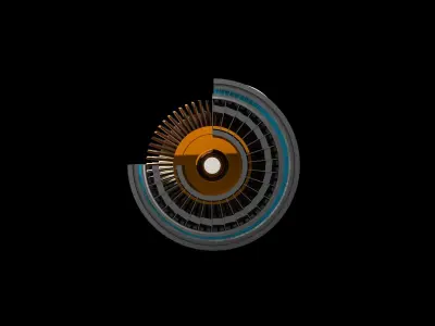 CFM56 International 3D print model