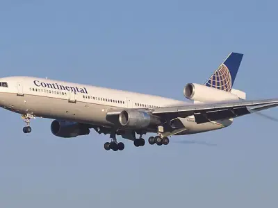 McDonnell Douglas DC-10 3D model