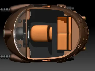 sh effect Figuarts MECHA COLL OX KING VEHICLE 3D print model