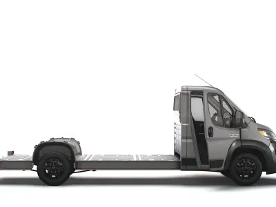 RAM Promaster 3540 L4 PlatformCab HQInterior 2023 3D model