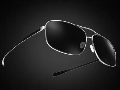 Aviator sunglasses 3D model