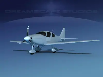 Cessna 400 TTx Bare Metal 3D model