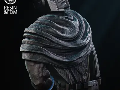 Wicked Marvel Kang Sculpture Tested for 3D printing 3D print model