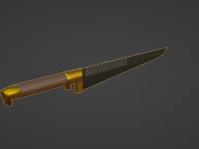 Assassin sword 3D model