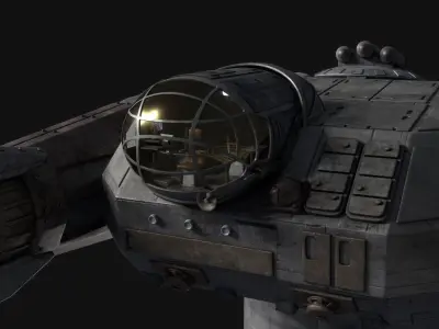 Battlestar Galactica - Main Battery KEW 3D model