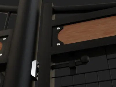 Horse stall 3D model purchase