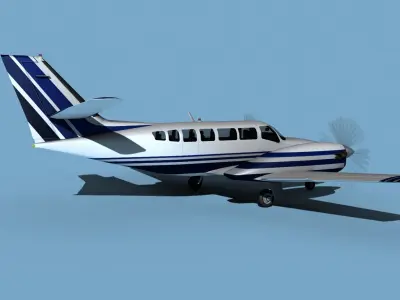 Cessna F406 Caravan II V09 3D model