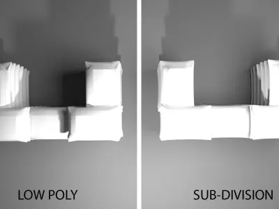 Sandbag Bunker - Square Hesco 3D model