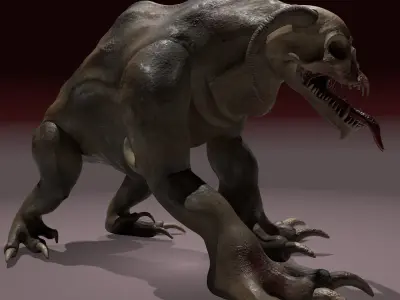 Flashbound Stalker Free low-poly 3D model