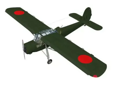 Kokusai Ki76 Stella 3D model