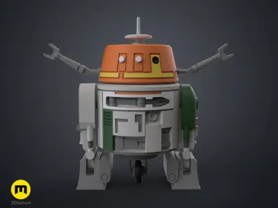 C1-10P Chopper Droid - Star Wars 3D print model purchase