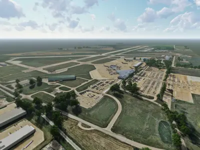 Cedar Rapids Municipal 3D model