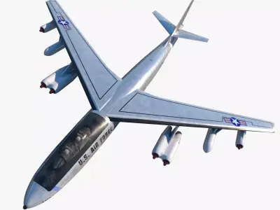 B-47E Stratojet 3D model