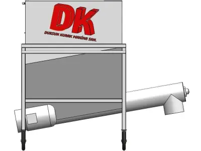 Basit Yem Dagitma Makinesi Calismasi Free 3D model