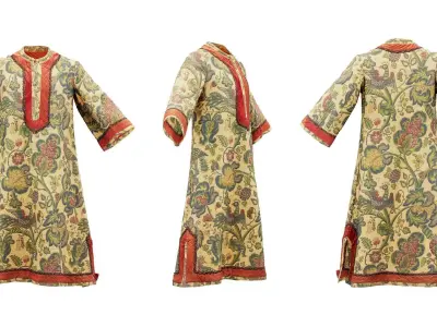 Bird Robe Low-poly 3D model