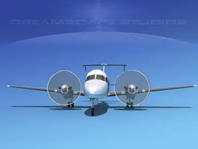 Beechcraft 1900D SS 3D model