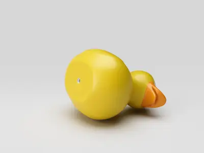 Bath Toy Rubber Duck 3D model