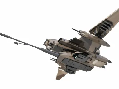 AIRCRAFT 039 CANNON TYPE 3D model