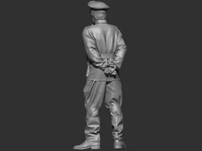 German Officer 1 3D print model