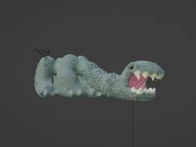 titan snake model Free 3D model