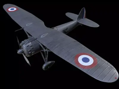 Dewoitine D372 3D model