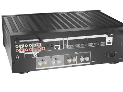 Denon DRA 800H Stereo Network Amplifier 3D Model 3D model