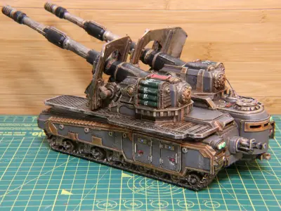 Exalted Scions - Ardennais SPG 3D print model