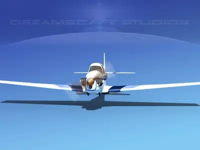 Mooney M-18 Mite V13 3D model