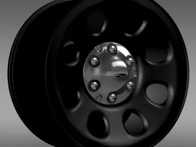 Chevrolet Tahoe Police rim 3D model