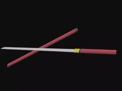 Katana Sword Free 3D model